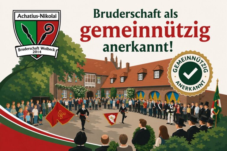 Bruderschaft ist als gemeinnützig anerkannt
